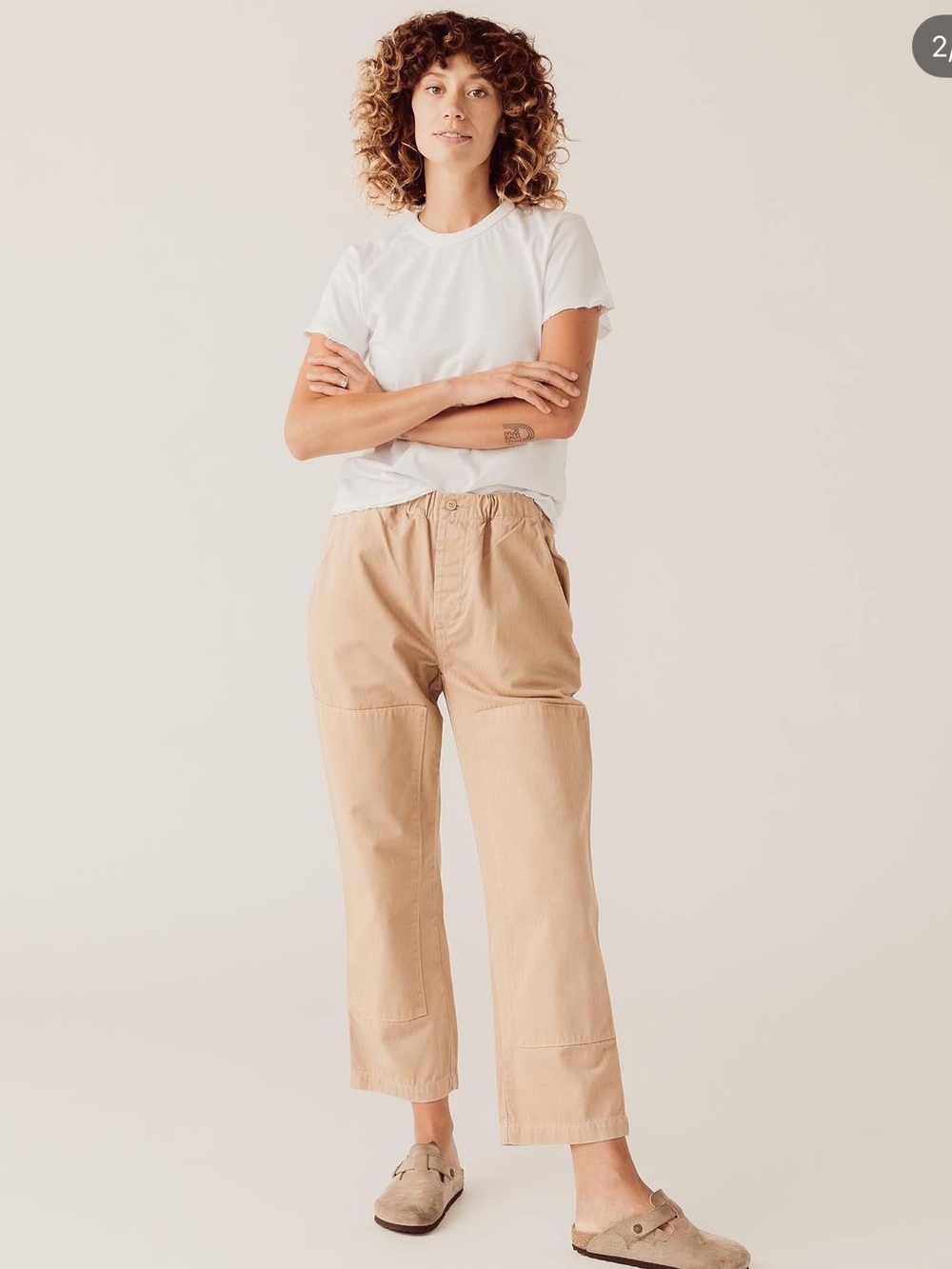 Hey Gang Barn Jacket + Chore Pants in Natural - Picture 2 of 14